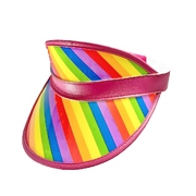 Rainbow Pride Sun Visor