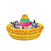 Inflatable Sombrero Mexican Fiesta Drink Cooler