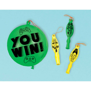 Level Up Gaming Party Favours Punch Balloons (Pk 4)