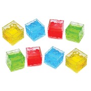 Cube Putty Slime Party Favours Pk 8