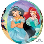 Disney Princess Orbz Balloon 38 x 40cm Pk 1 (1 BALLOON ONLY)