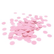 Light Pink Paper Confetti Scatters 15g | Round Tissue Paper Party Confetti