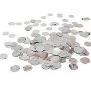 Silver Confetti Scatters (15g) Pk 1