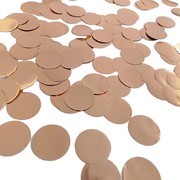 Metallic Rose Gold Foil Confetti Scatters (15g) Pk 1