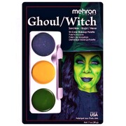 Mehron Ghoul Witch Tri-Colour Make-Up Palette