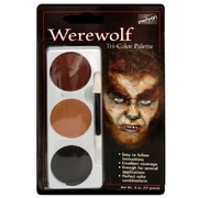 Werewolf Tri-Colour Make-Up Palette Pk 1