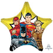 Justice League Star Foil Supershape Balloon (71cm)