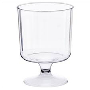 Plastic Wine Goblet 170ml (Pk 250)