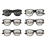 Bucks Night Bachelor Party Eye Glasses (Pk 6)