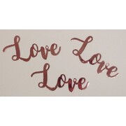 Rose Gold Love Jumbo Confetti Scatters Pk 20