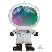Astronaut Foil Supershape Balloon (50cm x 76cm) Pk 1