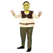 Child Deluxe Shrek Costume with Mask (Medium, 7-9 Yrs)