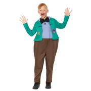 Roald Dahl Augustus Gloop Child Costume (Medium, 7-9 Years) Pk 1