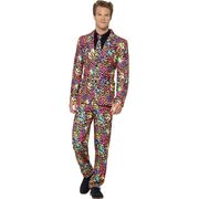 Adult Stand Out Neon Suit Costume (Large, 42-44in) Pk 1