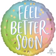 Feel Better Soon Foil Balloon (17in-43cm) Pk 1