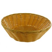 Round Plastic Party Bread Basket - 20cm Pk1 