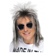 Mullet Wig Ash Blonde  Pk 1