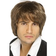 Boy Band Brown Wig Pk 1