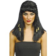 Long Black Cleopatra Wig Pk 1