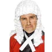 White Judge Wig