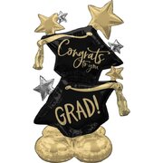 AirLoonz Congrats Graduation Foil Balloon 83x129cm (Pk 1)