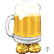 AirLoonz Beer Mug Foil Balloon (78cm x 124cm)