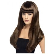 Babelicious Long Brown Wig Pk 1