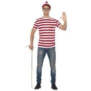 Adult Where's Wally Costume Kit Mens X Large
