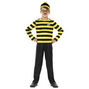 Child Where's Wally Odlaw Costume (Small, 4-6 Years)
