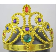 Queen Gold Crown with Jewels Pk 1