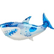 Shark Supershape Foil Balloon 96x45cm Sea Creatures