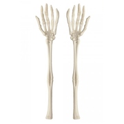 Halloween Skeleton Hands/Arms Serving Utensils (1 Pair)