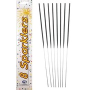 Party Sparklers 25cm Pk 8