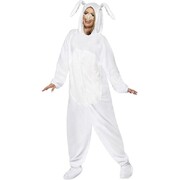 Adult White Rabbit Easter Bunny Costume Mens Large