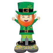 AirLoonz Lucky Leprechaun Foil Balloon 78cm x 134cm (Pk 1)