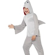 Shark One Piece Suit Child Costume (Small, 4-6 Years) Pk 1