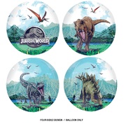 Jurassic World Dominion 4 Sided Design Orbz Balloon 38cm  
