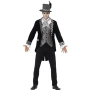 Adult Dark Hatter Halloween Costume (Large, 42-44)