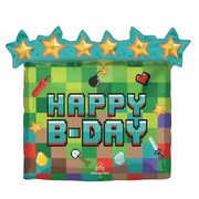 TNT Party Happy B-Day Foil Supershape Balloon