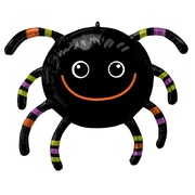 Halloween Smiley Spider Foil Supershape Balloon (71x66cm)
