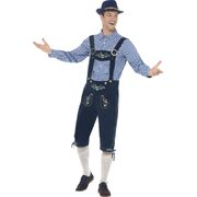 Adult Mens Traditonal Deluxe Bavarian Costume (Large)