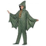 Child Pterodactyl Dinosaur One Piece Suit Costume (Small, 4-6 Years)