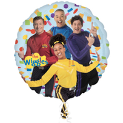 The Wiggles Group Round Foil Balloon (17in, 43cm)