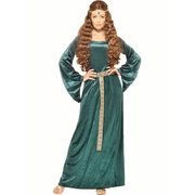 Adult Woman Medieval Maid Costume (Medium, 12-14)