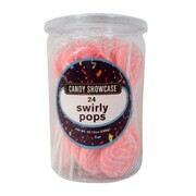 Pink Swirl Lollipops (288g - 12g Each) Pk 24