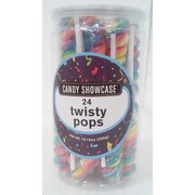 Rainbow Twist Lollipops (288g - 12g Each) Pk 24