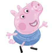 George Peppa Pig Supershape Foil Balloon 50x60cm