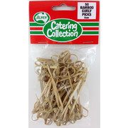 Bamboo Curly Picks 6cm Pk 50