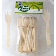 Wooden Forks (155mm) Pk 25