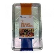 Rectangle Foil BBQ Trays Medium 32 x 20cm (Pk 5)